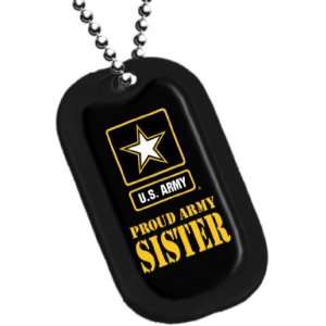  United States Army Armed Forces Proud Army Sister Yellow 