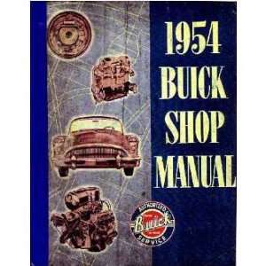  1954 BUICK ROADMASTER CENTURY SPECIAL Shop Manual 