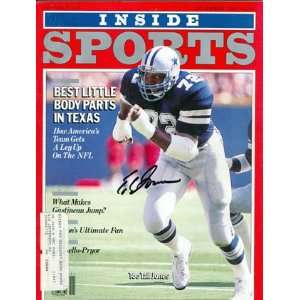  Ed Jones Dallas Cowboys Autographed Inside Sports November 