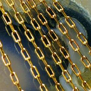 Solid Brass Link Chains Finding 3.5x1.6mm c126 PICK  