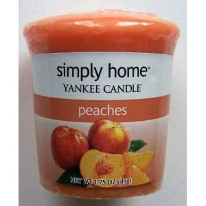  Yankee Candle Simply Home Votive Twin Pack   Peaches