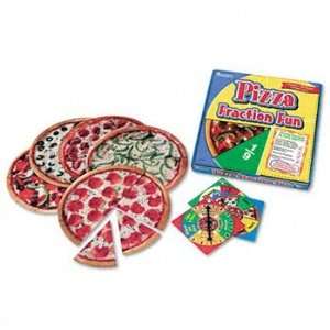  Learning Resources® Pizza Fraction Fun Game NUMBERS 