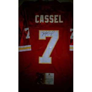  Matt Cassel Signed Kansas City Chiefs Jersey Everything 