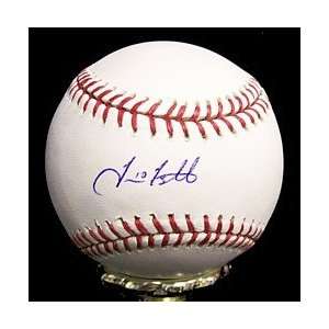 Travis Ishikawa Autographed Baseball   Autographed Baseballs  