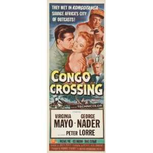 Congo Crossing Poster Movie Insert (14 x 36 Inches   36cm x 92cm 