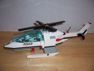LEGO   POLICE HELICOPTER w/ 2 Minifigs (#6545)  