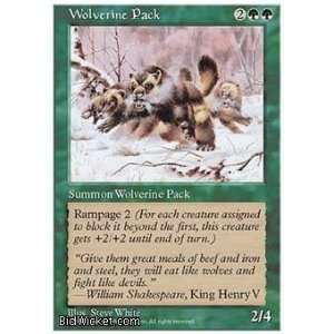 Wolverine Pack (Magic the Gathering   5th Edition   Wolverine Pack 