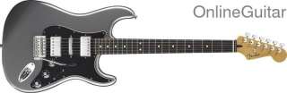 NEW FENDER® TITANIUM SILVER BLACKTOP RW HSH STRATOCASTER® STRAT 