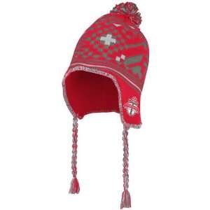  Toronto FC adidas Tassel Knit Hat