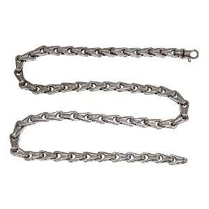  925 Sterling Silver Handmade Link Chain Rhodium Plated 24 