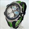 OHSEN NEW 3 Dials Dual Display Sport Wrist Watch G