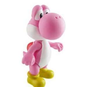  Super Mario Brother 5 Inch Figure Pink Yoshi Toys & Games