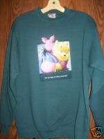Pooh Eeyore pigglet sweatshirt size S  