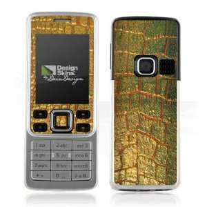  Design Skins for Nokia 6300   Gold Snake Design Folie 