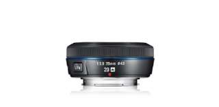 SAMSUNG W20NB NX 20mm f/2.8 i function Pancake Lens For NX10 NX100 