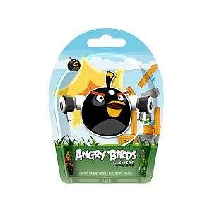  Angry Birds Headphones   Black Toys & Games