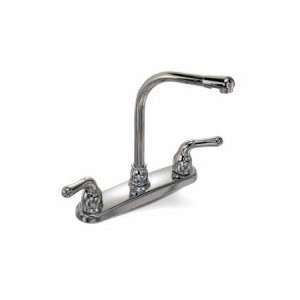   Two Handle Kitchen Faucet with Sidespray and Hi Rise Spout 120640LF