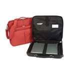 Royce Leather 682 RED 5 17 Inch Laptop Briefcase   Red