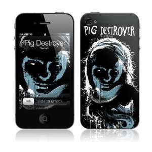  Music Skins MS PIGD10133 iPhone 4  Pig Destroyer  Venom 