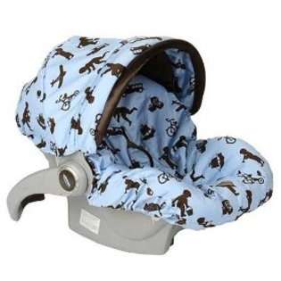 Baby Bella Maya Little Boy Blue Infant Car Seat Cover 