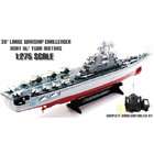 RC Boat 1275 Aircraft Carrier Radio Remote Control Electric RC Battle 