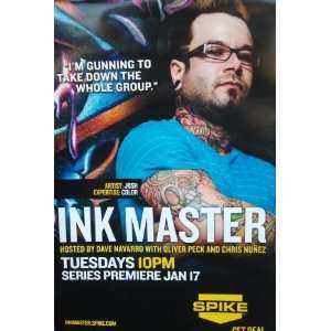 Ink Master Tv Show Poster Version B Single Sided Movie Poster Original 