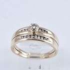   set 10kt gold solitaire diamo $ 225 00  see suggestions