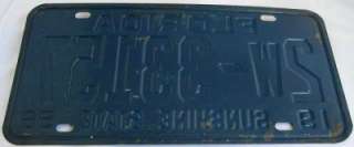 1956 Florida # 2W   33157 License Plate Duval County  