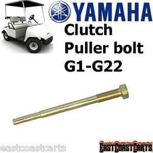 Yamaha G1 G22 Golf Cart Clutch Puller Bolt 90890 01876  
