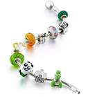  Silver Pandora Style Kids Charm Bracelet Troll Compatible Size 7