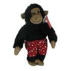 Beverly Hills Teddy Bear Co. Plush 13 in Kissing Stuffed Monkey with 