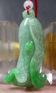 Green 100% Natural A Jade jadeite pendant Cabbage  334897  