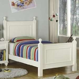   Of Color 3/3 Panel Bed Shores White 1123 1124 9S