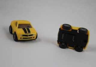 Chevrolet Camaro design small Pull Back car toy (Yellow)  