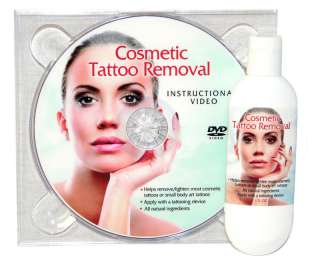 Tattoo Supplies Cosmetic REMOVER REMOVAL DVD and Cream  