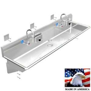   WASH SINK ELECTRONIC FAUCET HANDS FREE. MADE IN AMERICA Everything