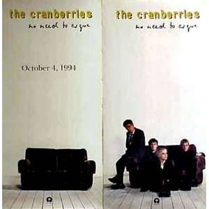  THE CRANBERRIES No Need To Argue 15x30 Poster 