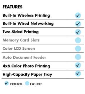 HP Officejet Pro 8000 Wireless Printer Electronics