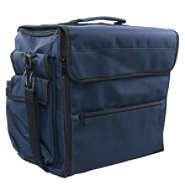 Hemline navy tote with crafters organizer boxes 