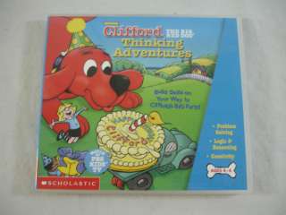   the Big Red Dog Thinking Adventures PC Game NEW 078073354344  