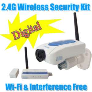 Digital Wireless Camera Kit Home Security DVR System  