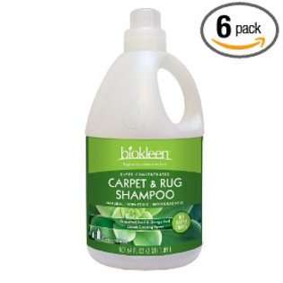 Biokleen Carpet And Rug Shampoo Concentrate, 6 Count 