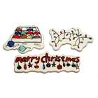 Quality Best Quality  Merry Christmas Ceramic Ornaments Set of Three