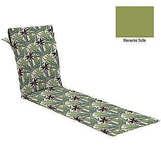 Patio Sling Chaise Lounge Cushion   Romeo/Romeo Solid  Garden Oasis 