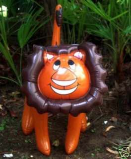 Inflatable Lion Safari Zoo Party Animal Decoration Toy  