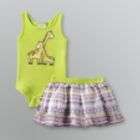 Piper Baby Infant Girls Tank N Tutu Set   Giraffe