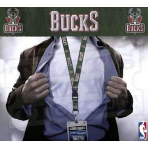 com Milwaukee Bucks NBA Lanyard Key Chain and Ticket Holder   Bucks 