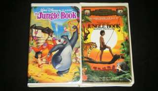   SECOND JUNGLE BOOK MOWGLI AND BALOO Nice Family VHS Movie Set  