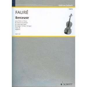  Faure, Gabriel   Three Pieces, Op 16, 70, 7   Cello and 