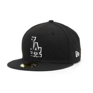   Los Angeles Dodgers MLB Black and White Fashion Hat
